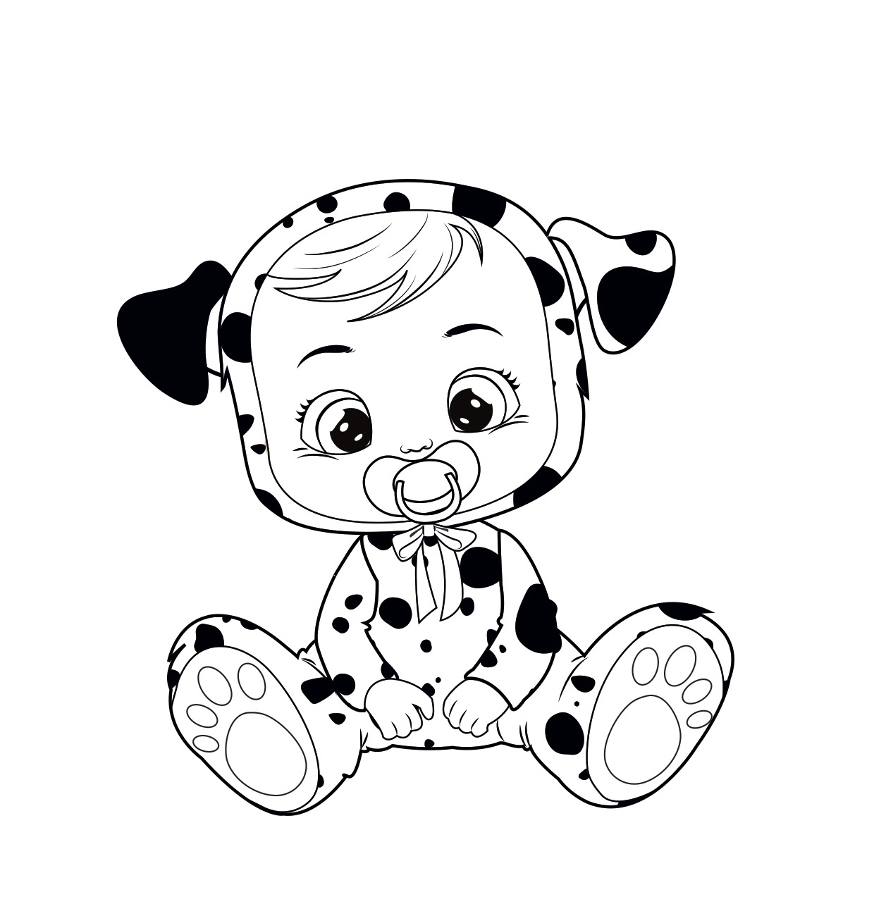 cry baby dotty doll